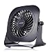 Desk Personal Fan USB Table Portable Fan(2 Speed, 4 Inch,Quietness)(Black)