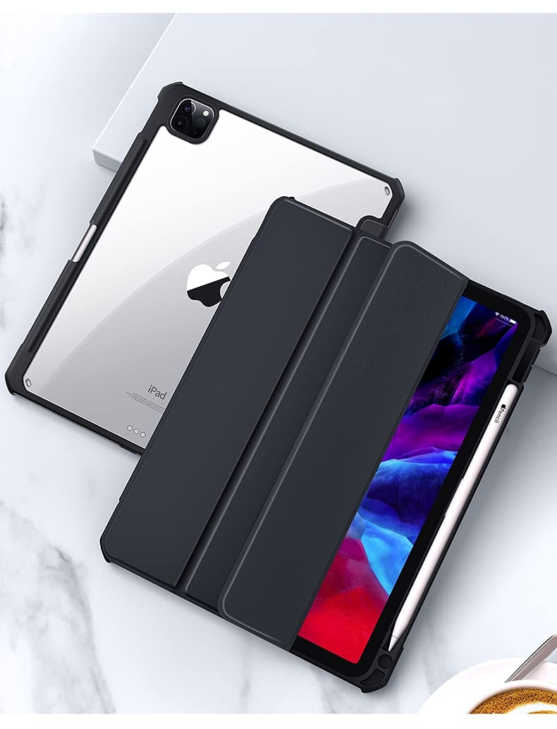 Careflection Premium Case Compatible with Apple iPad Pro 12.9 Inch 2018 2020 2021 (3rd 4th 5th Generation) with Pencil Holder, Flexible Back Cover, Auto Sleep and Wake, Portrait Landscape Stand Green (B09DWRKKR5) Amazon Price History, Amazon Price Tracker