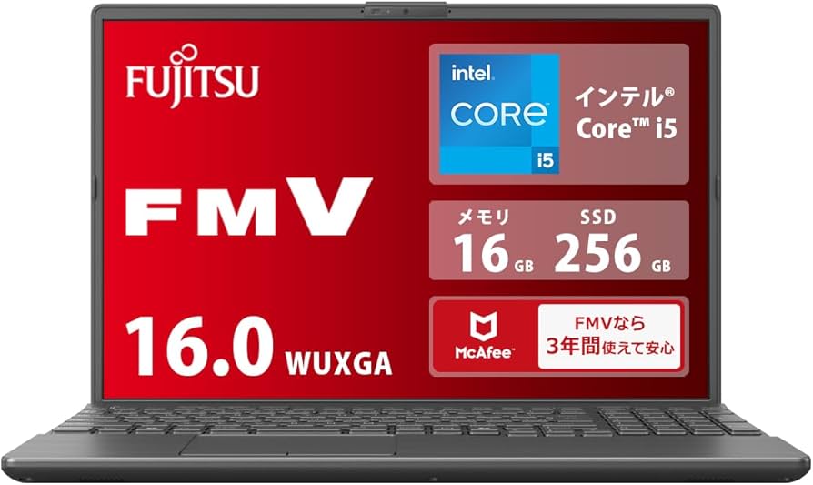 Amazon.co.jp: 富士通 ノートパソコン 日本製 FMV LIFEBOOK WA3/J3