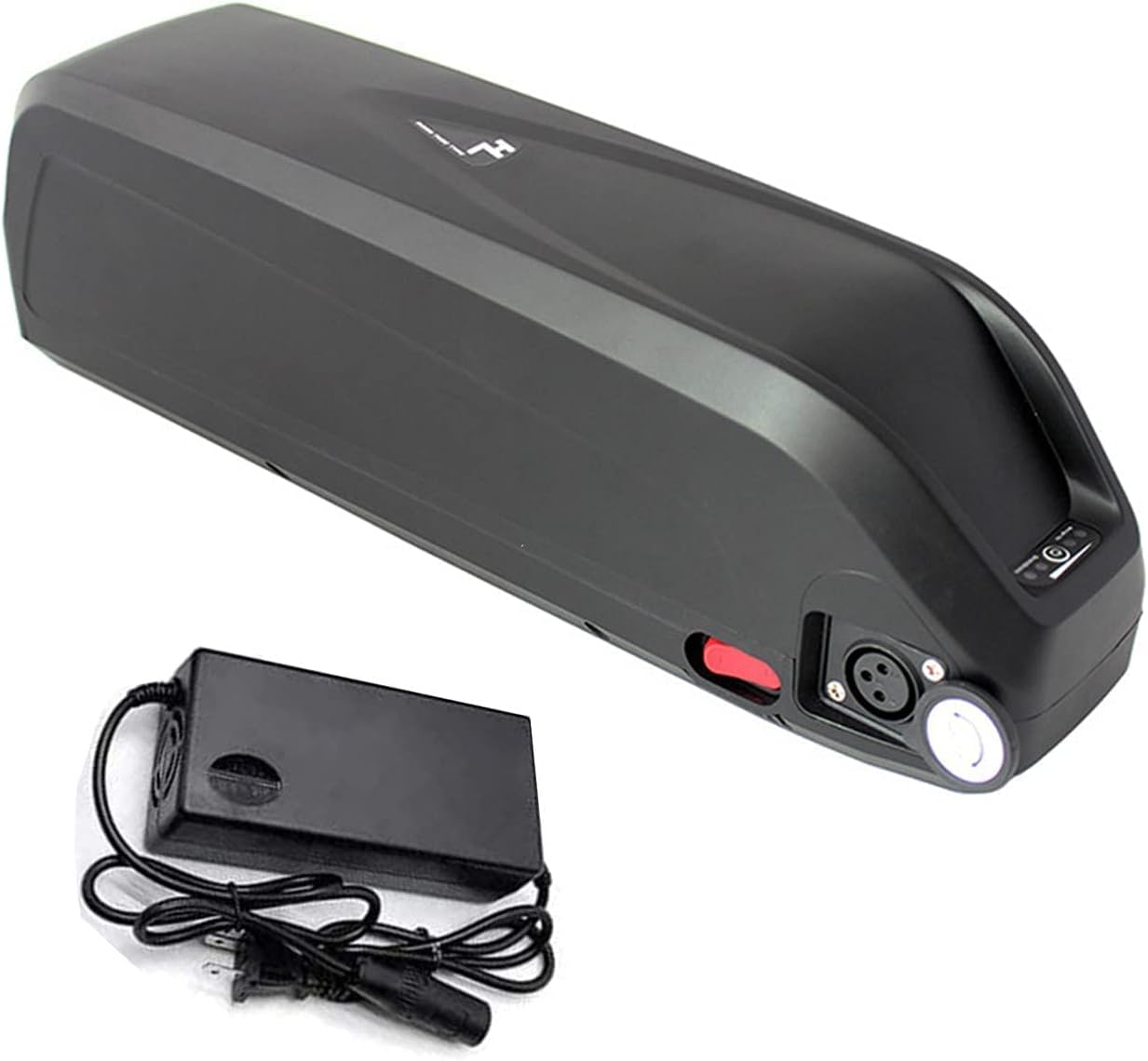Batterie Velo électrique, 36V 15Ah Batterie Lithium ION avec Port USB/Chargeur/Serrure Antivol