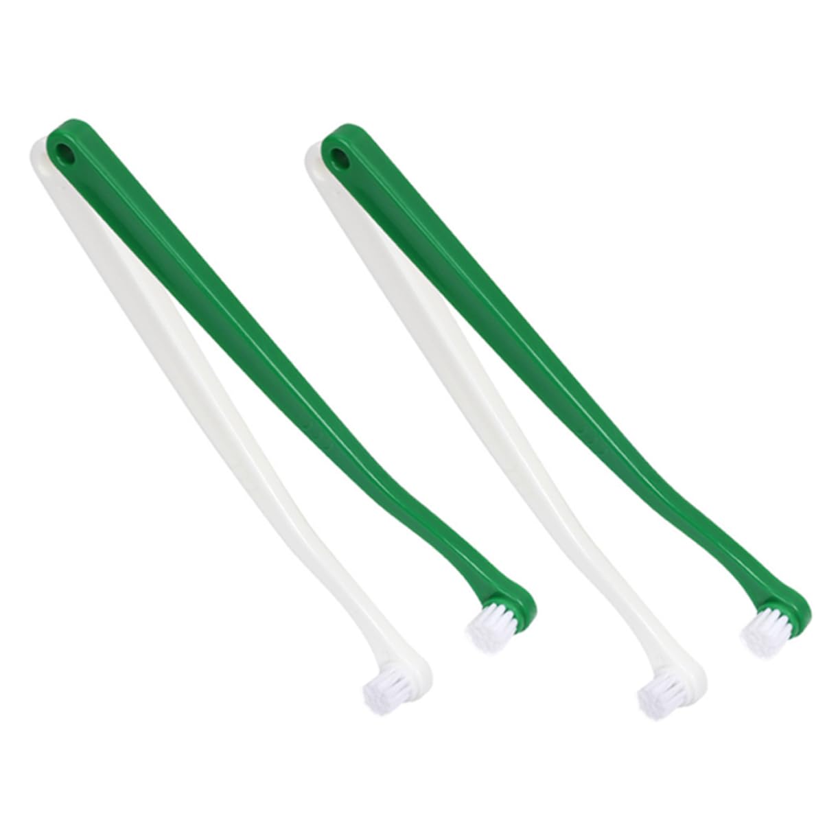 Mipcase Toothbrush for Dogs and Cats Small Head Pet Brush Teeth Cleaning Brush Set