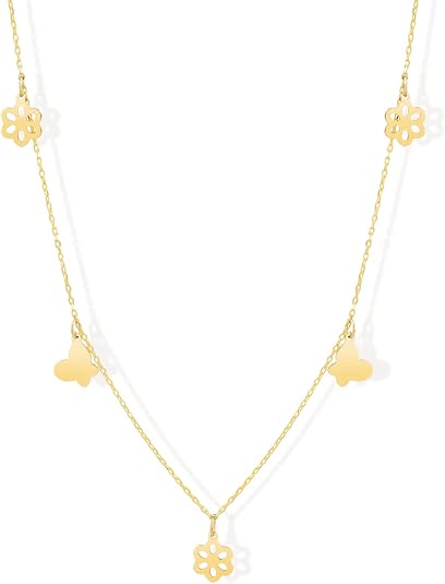 Butterfly Station Necklace