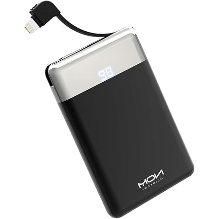 Amazon モバイルバッテリー ケーブル内蔵 小型 3台同時充電 大容量 軽量 薄型 9000mah 急速充電 携帯充電器 Lightning Micro Usb Type Cケーブル内蔵 ミニ急速充電スマホ充電器 携帯 持ち運び便利 Iphone Android Type C各種対応 Asin B07h88y5lw Elephantstory