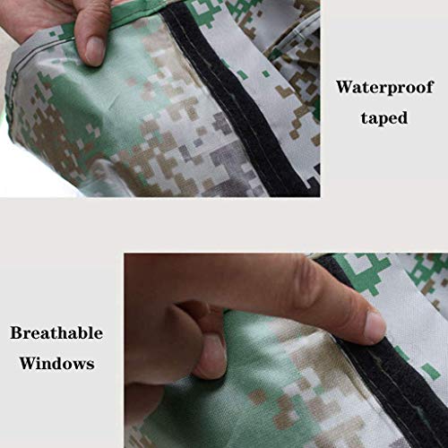 Carpa de camping impermeable camuflaje para 1 persona miniatura 3