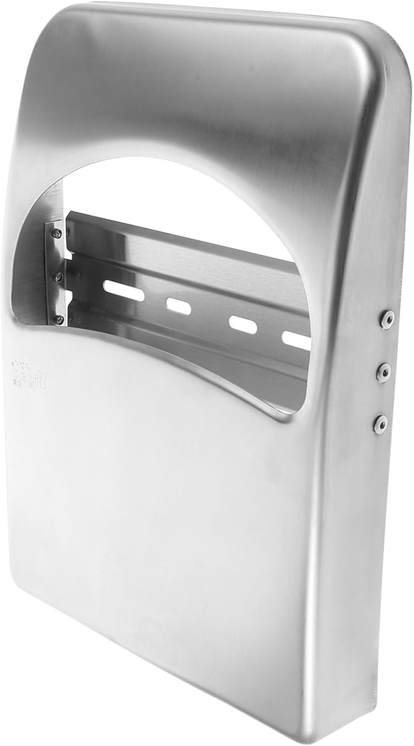 Zerodeko Toilet Paper Storage Box Wall-Mounted Paper Holder for Fold Seat Covers Office Hospital School