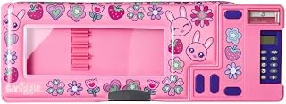Smiggle Budz Pop Out Pencil Case with Window Pink