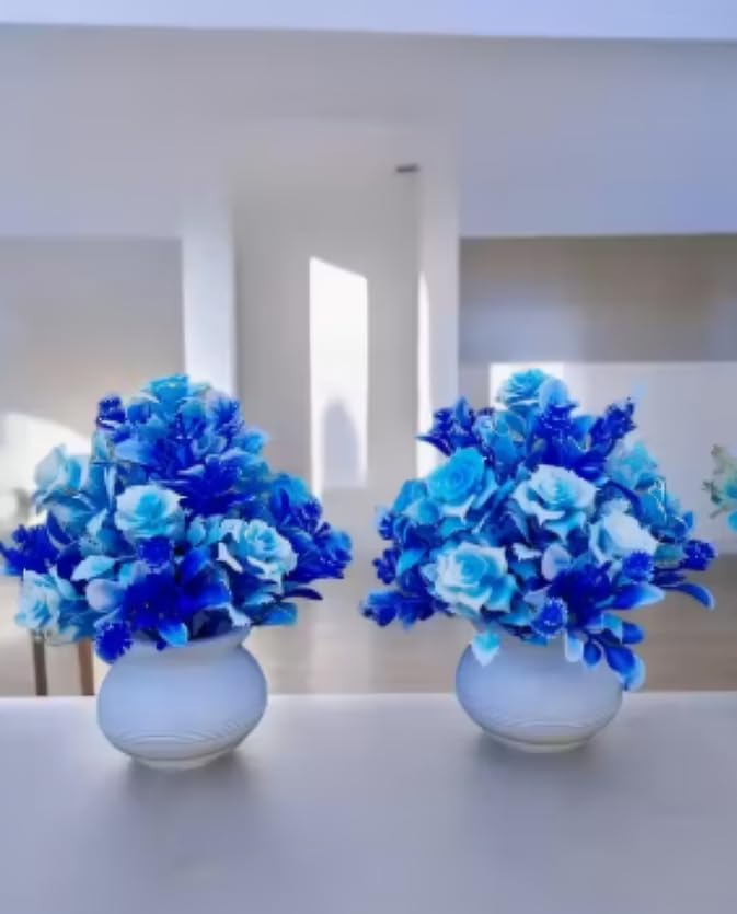 Arrangement de fleurs artificielles pour table basse de salon et fetes