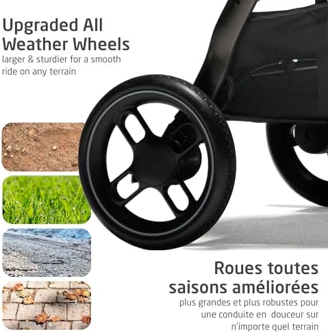 Maxi-Cosi New Generation Zelia Luxe 5-in-1 Modular Travel System, Carriage Mode, Reversible Toddler Seat, Mico Infant Car Seat (included), Enhanced All-Terrain Wheels, Use from Birth β New Hope Tan - 2