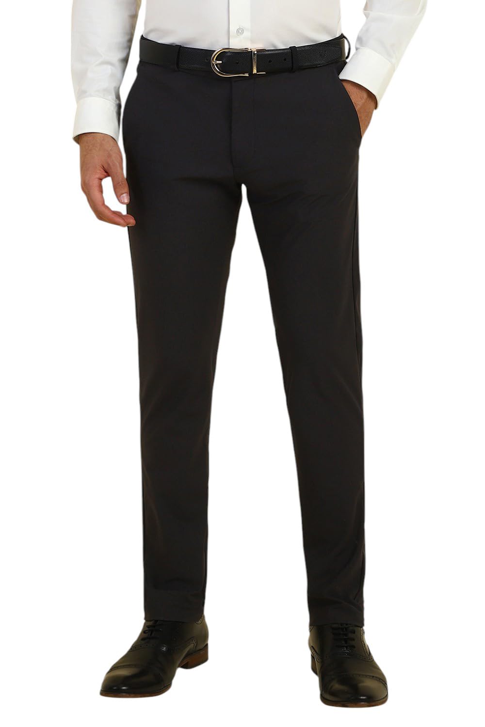allen solly Men's Slim Work Utility Pants-picture-32