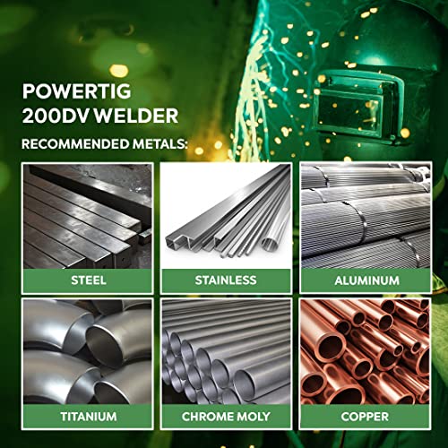 2021 Everlast Powertig 200Dv 110/220 Dual Voltage 200Amp Pulse Acdc Welder #TOP3