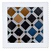3dRose Spain, Alhambra, Detail of Architecture in Nasrid Palace 6x6 inch Quilt Square #1