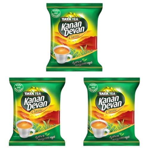Image of Tata Tea Kanan Devan Classic Black Tea Loose Leaves, 500 Grams (Pack of 3)