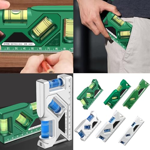 Nivel de ángulo integrado para construcción y mejoras domésticas miniatura 2