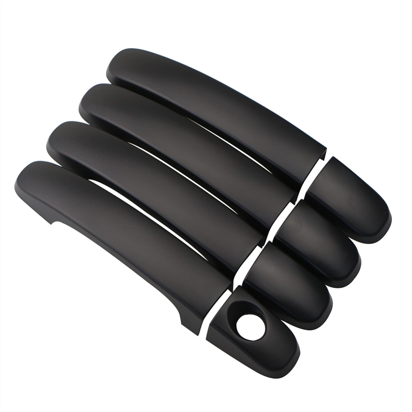 Qwqthgs One Color Car Exterior Door Handle Cap For Everest Ranger Wildtrak T6 T7 2016-2019 Car Door Handle Protector Cover Doors Covers Accessories Fit