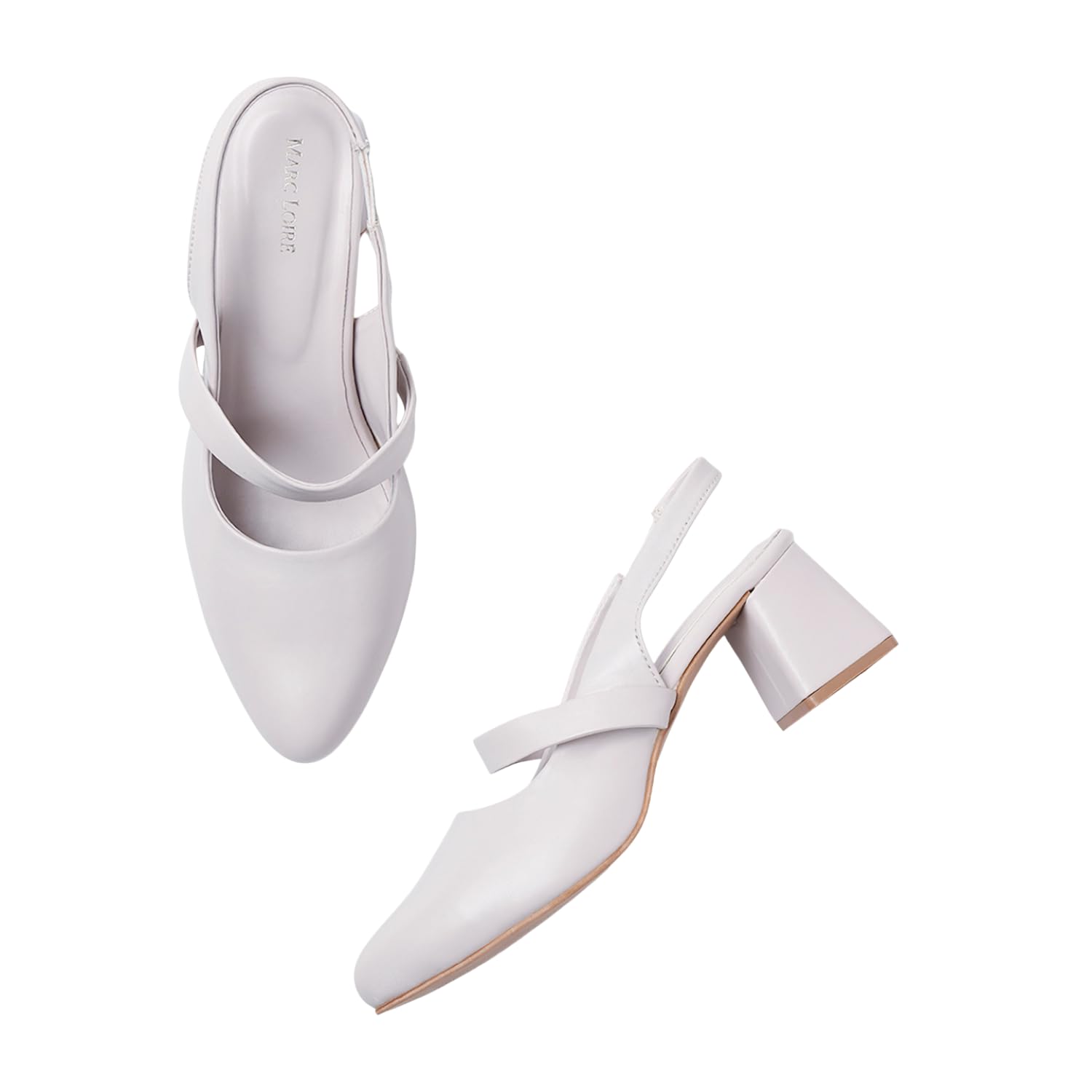 Women’s Pointed Toe Block Heel Pump Shoes | Formal and Party Footwear-image-9