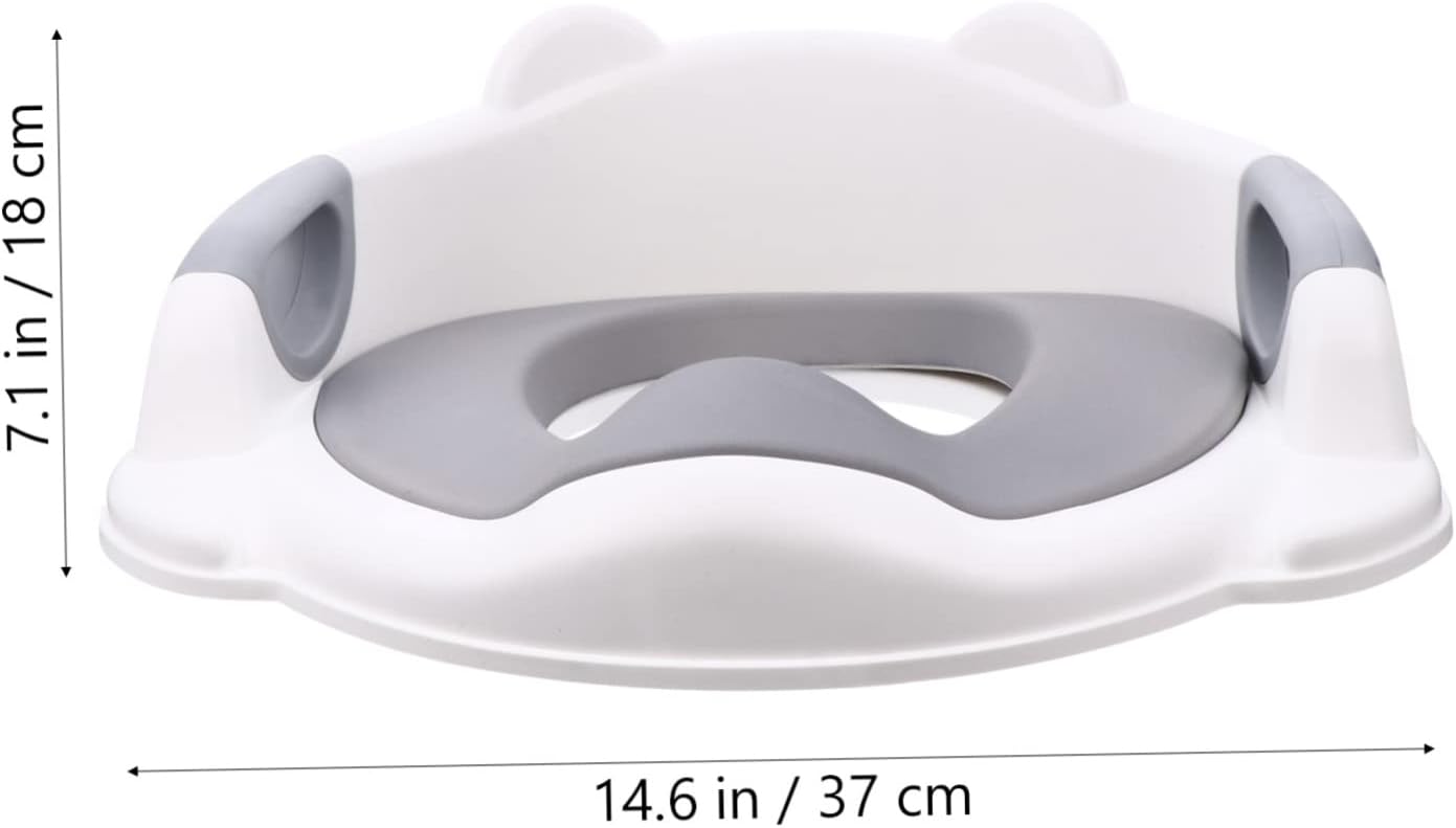 BESPORTBLE Boy Girl's Potty Training Seat Cushion Comfortable Pu Toilet Trainer Ring for Boy Girl Anti-slip Design Easy to Clean for and at Home