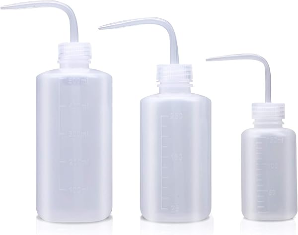 Fpxnb Wash Bottle 3 Pack LDPE for lab and gardening use