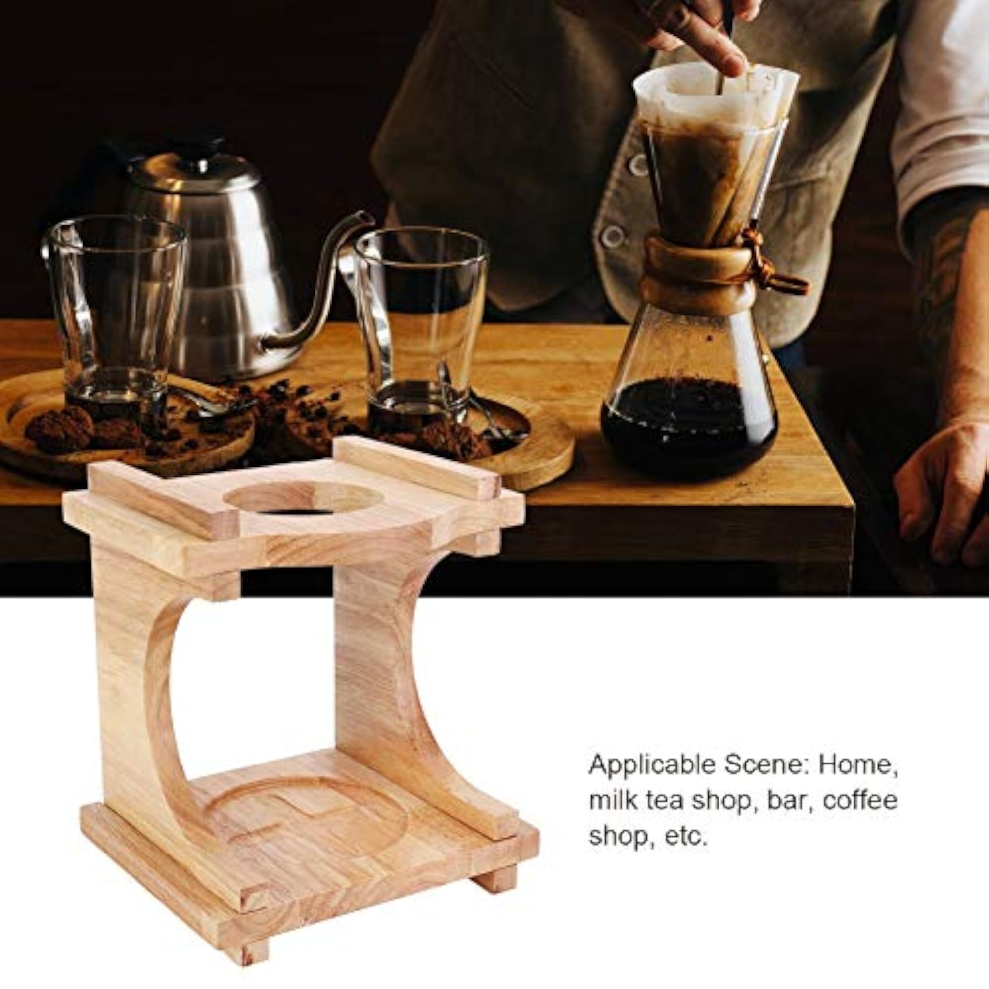 Sturdy Coffee Filter Rack, Kitchen Accessory for Home Use