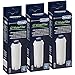 DeLonghi Lot de 3 filtres à eau pour machines à café, convient pour ECAM, ESAM, ETAM, BCO, EC,