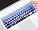for Acer Chromebook 15 Keyboard Cover, Ultra Thin Anti Dust Keyboard Skin for 15.6" Acer Chromebook 15 CB3-531 CB5-571 C910 Chromebook US Layout, Gradual Blue