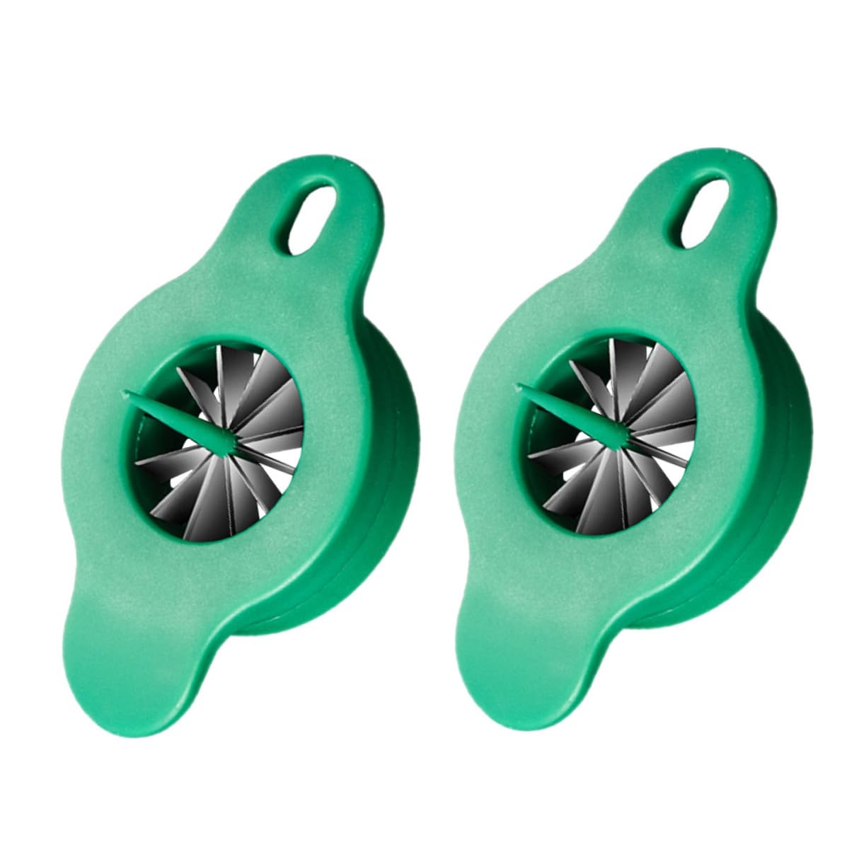 2Pcs Scallion Cutter Kitchen Vegetable Shredders Sharp Cutting Tool for Onions Peppers Smooth Grip Handle Efficient Cooking Cutter for Prep