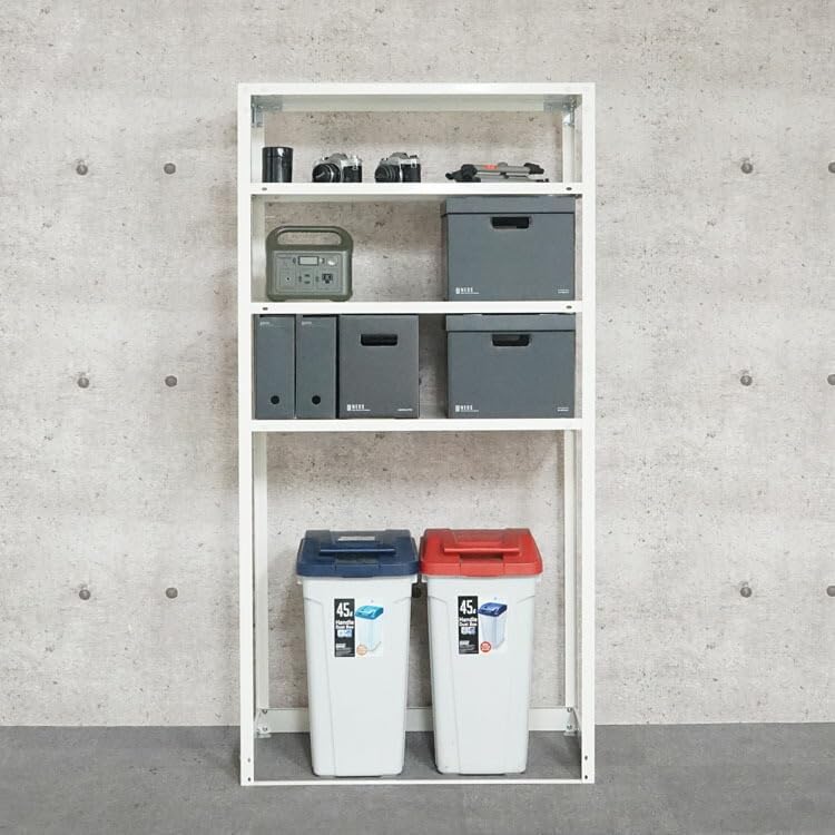 重型金属棚 頑丈な収納棚、6段調節可能なガレージ棚ユニット