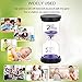 SuLiao 2 Minute Sand Timer Hourglass: Colorful Sand Clock, Purple Small Reloj De Arena Two Minutos, Plastic Hour Glass Sandglass for Kids, Game, Decorative, Kitchen, Toothbrush Timer