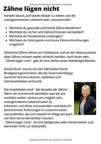 Zähne lügen nicht: Ein Showdown mit der traditionellen Denkweise über Zahnkrankheiten und Zahngesundheit