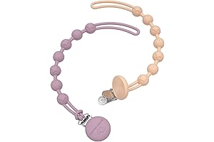 Cuddle Campus Silicone Pacifier Clip Holder: A Secure and Convenient Solution for Little Ones