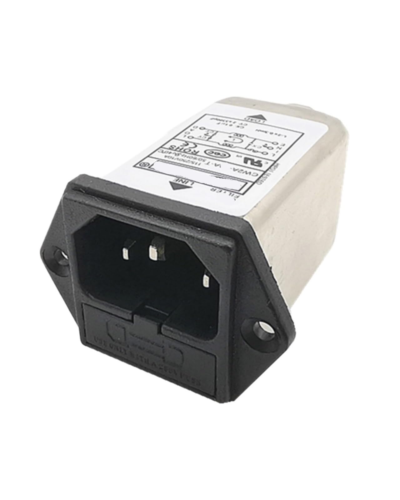 0P7br328b One Color Standard Socket Power Filter Cw1d-06A-T 220V 6A 10A Ac Purification Anti-Interference(Cw2a -10A -T 10A With Insurance)