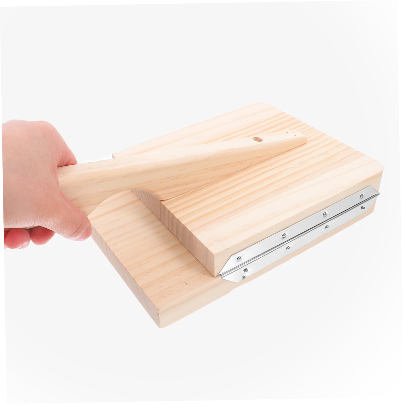 VICASKY Stampo per Ravioli Facile da Usare in Legno e Acciaio Inossidabile per Preparare Sfoglie per Dumpling in Casa, Accessorio Indispensabile per Cucina