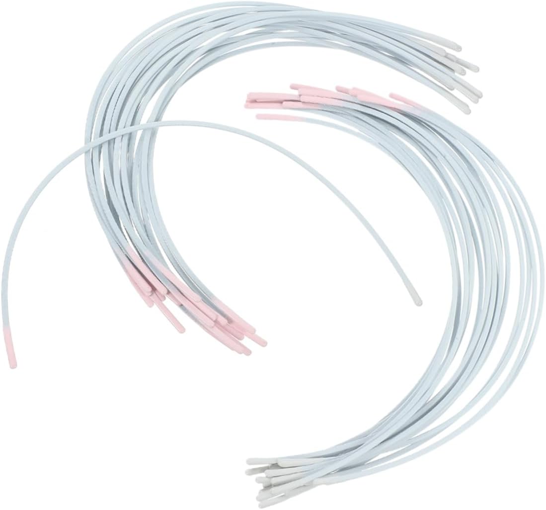 GARIOUANS 50 Pairs Replaceable Underwire Support Rings for Women Metal Bra Underwire Accessories DIY Sewing Material for Bras