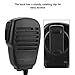 Walkie Talkie Speaker Microphone, 3.5mm Headphone Jack Handheld Shoulder 2 Way Radio External Speaker Mic with PTT for/Vertex