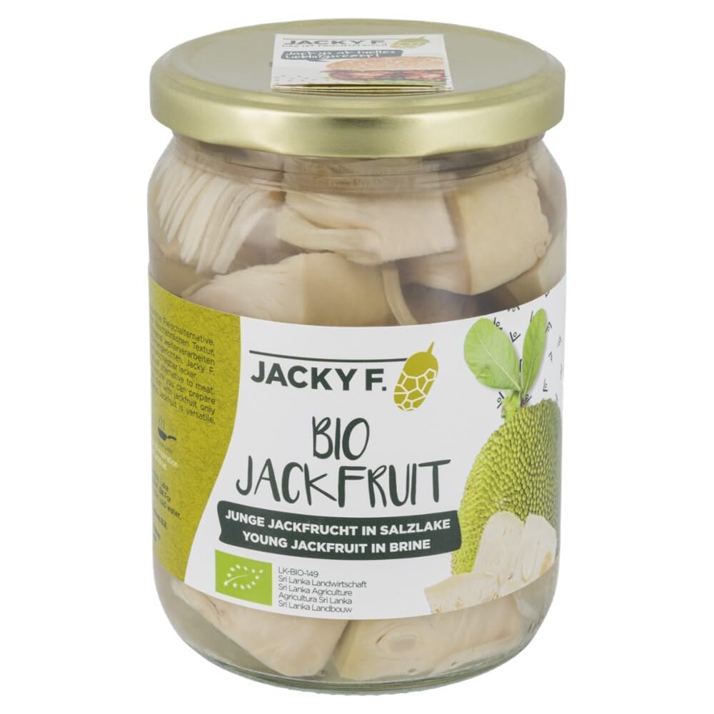 Jacky F. Junge Jackfrucht in Salzlake, Glas, 500g