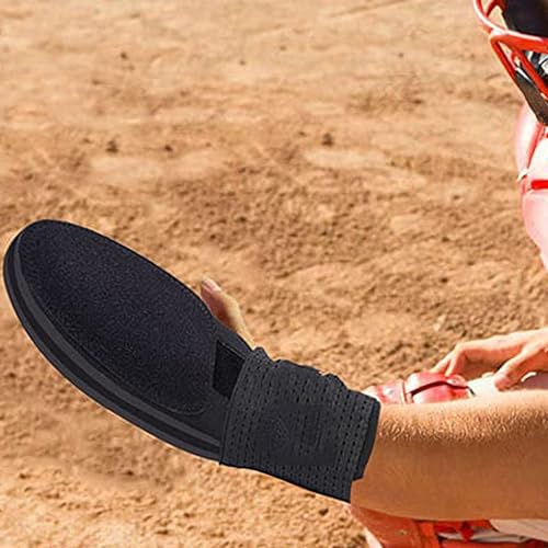 Aginkgo Left Hand Baseball Sliding Mitt Baseball Softball Sliding Mitt for Teenagers & Adults, Sliding Mitt Hand Protection - Thumbnail 6