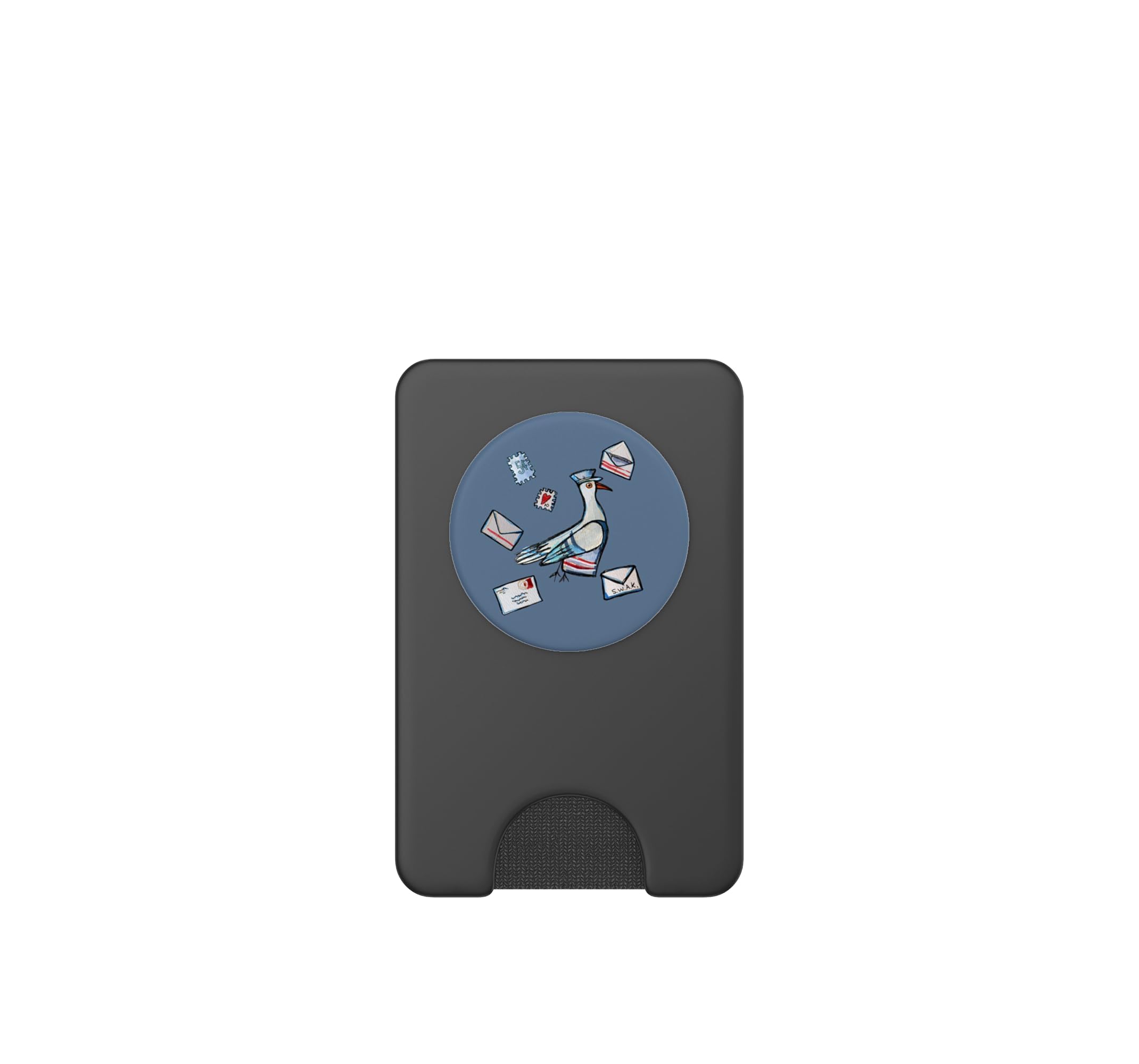 Correo Paloma Postal Birds & Mailman Arte PopSockets PopWallet para MagSafe