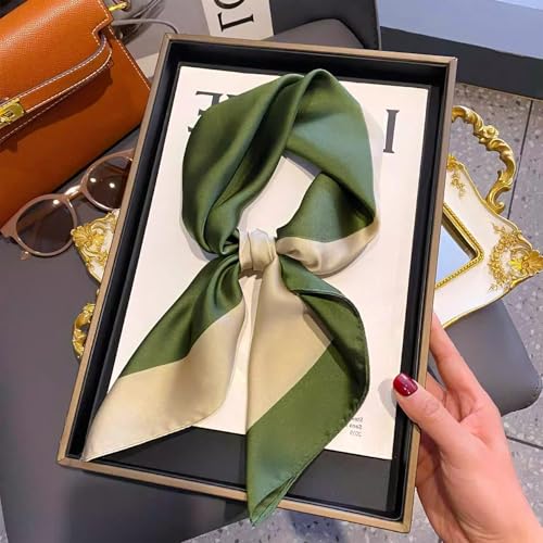 Square Scarf for Women Neck Head Wrap Lightweight Fashion Accessory for Travel Office Daily Outfit Styling3