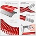 Nilight Breakaway Trailer Cable Heavy Duty Stainless Steel Spring Towing Coiled Wire Extend to 6FT Safety Straps Ground Clip Break Switch Replacement for Tow Hitch RV Camper Boat