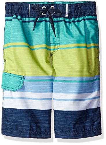 Image of Kanu Surf Boys' Impact Stripe Swim Trunk