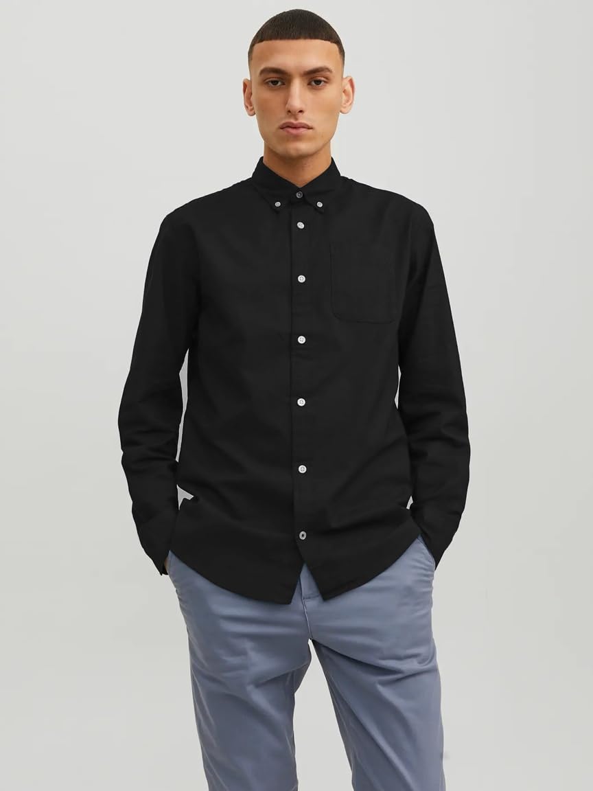 JACK & JONES Male Oberhemd Regular Fit Oberhemd | Dress shirt