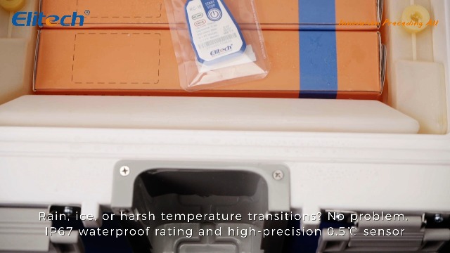 Image of Elitech 2000Pack RC-16 USB Disposable Data Logger Recorder, up to 120 Days Transportation, Bulk Order & Customizable for Business, Temperature Monitoring Report, Defult Celsius -30C to 70C