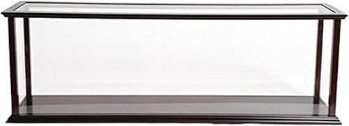 Old Modern Handicrafts Vitrina para crucero con paneles de plexiglás - Dimensión interior máxima de 35.5 pulgadas de largo x 7.12 pulgadas de ancho