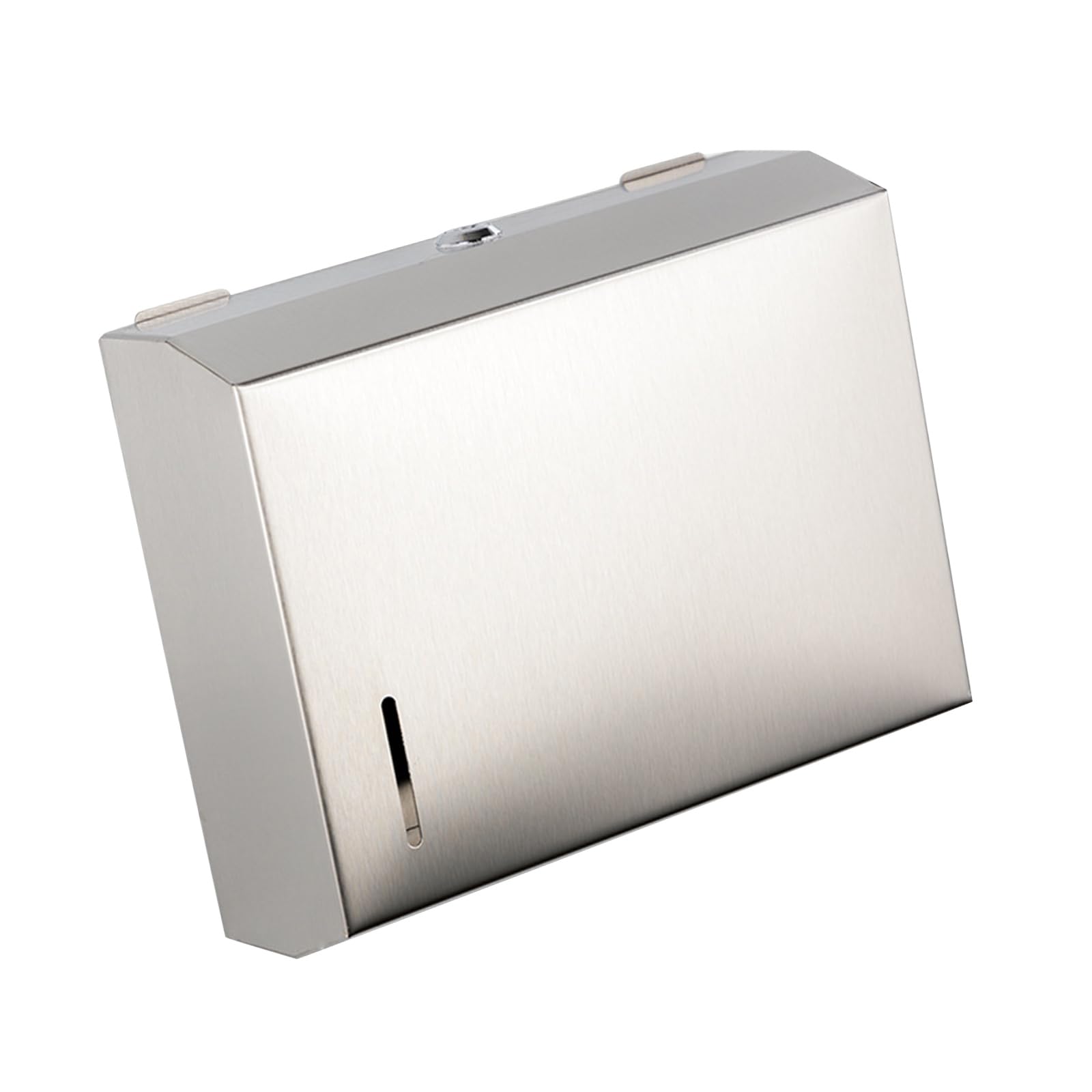 Nucelit Rustless Square Tissue Distributor Contemporary Wall Mounted Plan for Restrooms Bathrooms Rustless Square Tissue Box