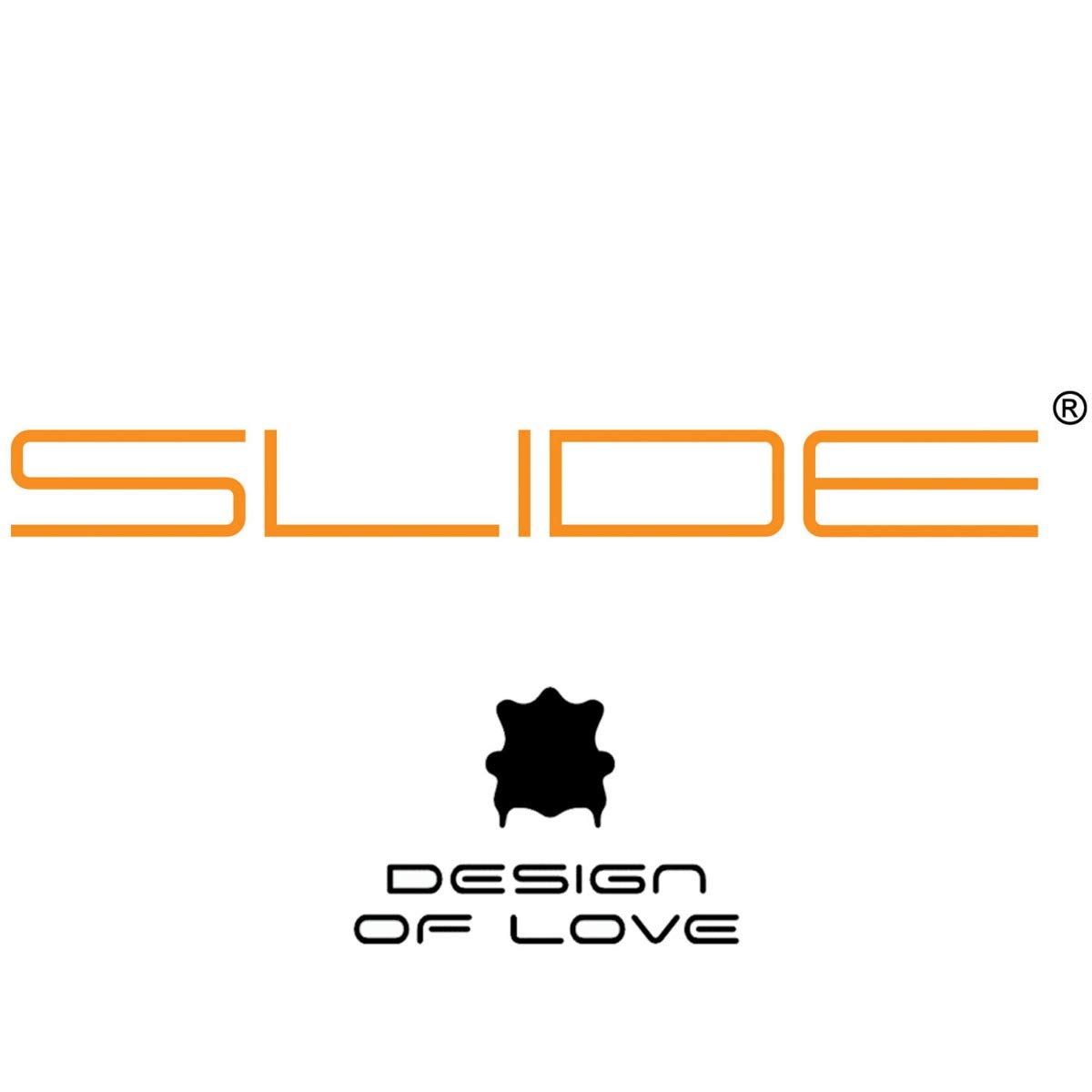 Slide Poltrona Queen of Love Rossa - Design Barocco Moderno Stile Trono in Polietilene per Interno ed Esterno - Ideale per Salotto Giardino e Hotel - Made in Italy - 103,5x98x112,5 cm