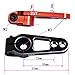 Vgoohobby 2PCS Metal 25T Servo Horn 25 Teeth Spline Steering Arm Server Rocker Compatible with Futaba Savox Power HD Emax MG995 MG996 Servos Motors RC Car Crawler Drift Car Airplane Boat