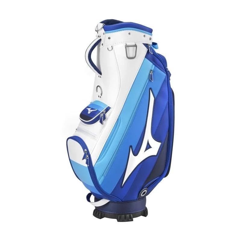 Mizuno Tour Staff 2025 Golftasche – Cartbag – Weiß Blau