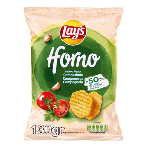 Lay's Horno Campesinas - Patatas Fritas, 130 g