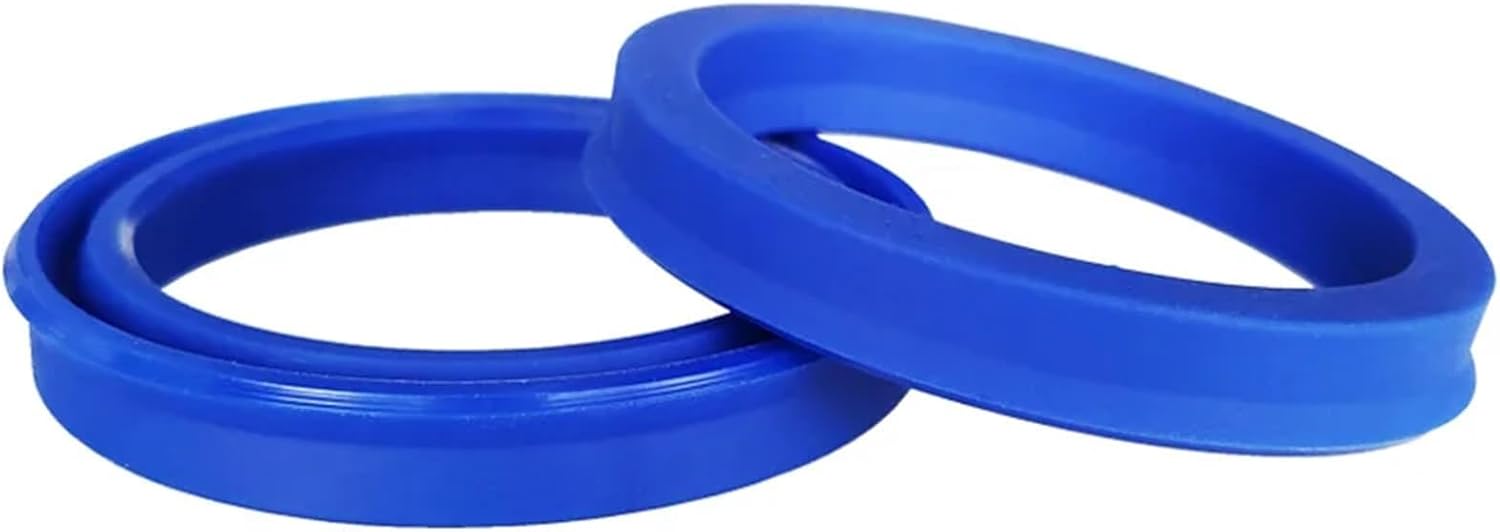 UHS Radial Shaft Hydraulic Seal (IDxODxTHK), Polyurethane Piston Shaft Piston Rod PU Single Lip U Cup Oil Seal O-Ring(60x71x6(5pcs))