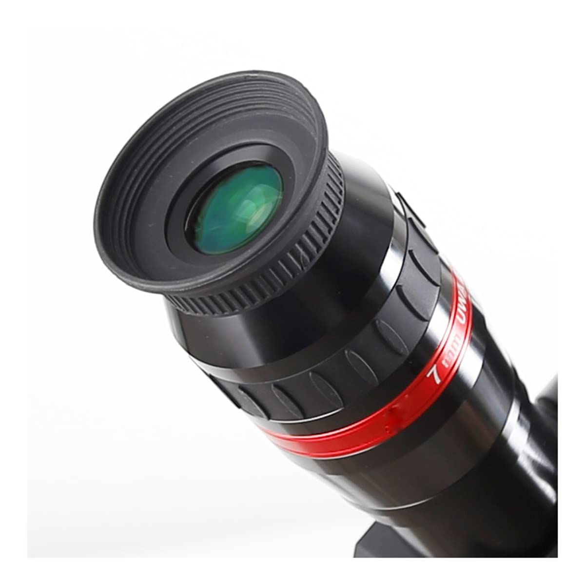 Accesorios para telescopios ocular de 7mm y 1.25 pulgadas con gran angular 6