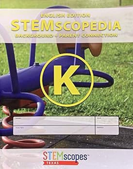 Paperback STEMscopes Texas: STEMscopedia, Background + Parent Connection. Kindergarten Book